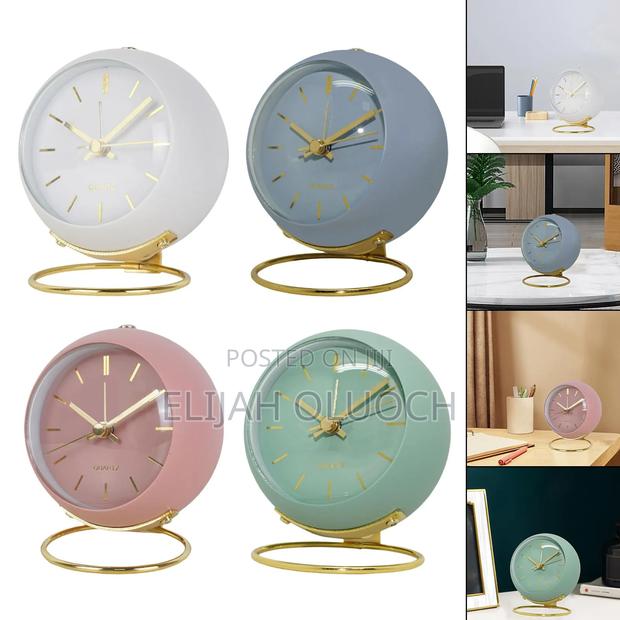 Unique Nordic Silent Smart Alarm Clock Desk Digital - thumbnail 2