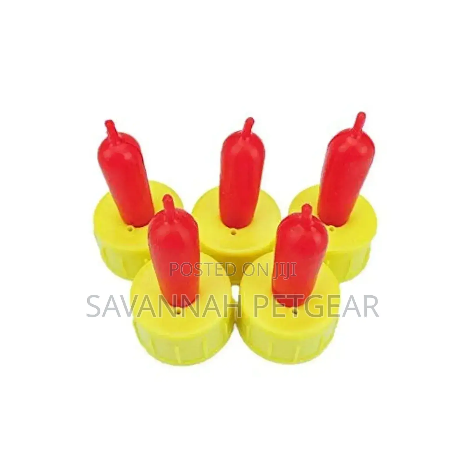 Rubber Nipple For Lamb, Kid Milk Teats For Goat &Sheep Milk - 4 Pieces
