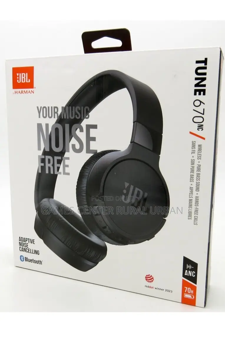 JBL Tune 670nc Wireless Headphone