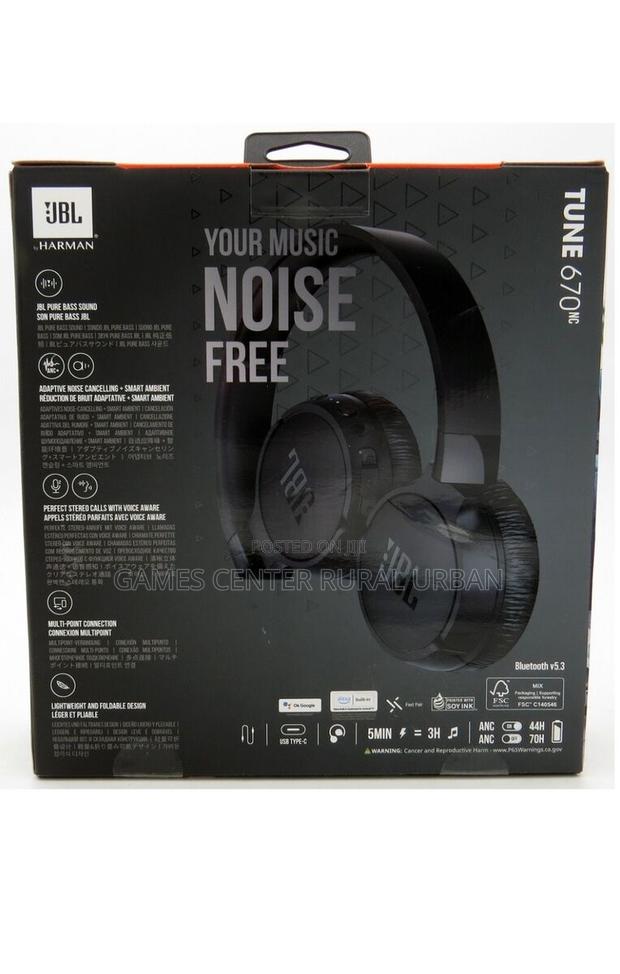 JBL Tune 670nc Wireless Headphone - thumbnail 2