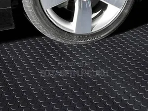 Slip Resistant Rubber Coin Studded Mat