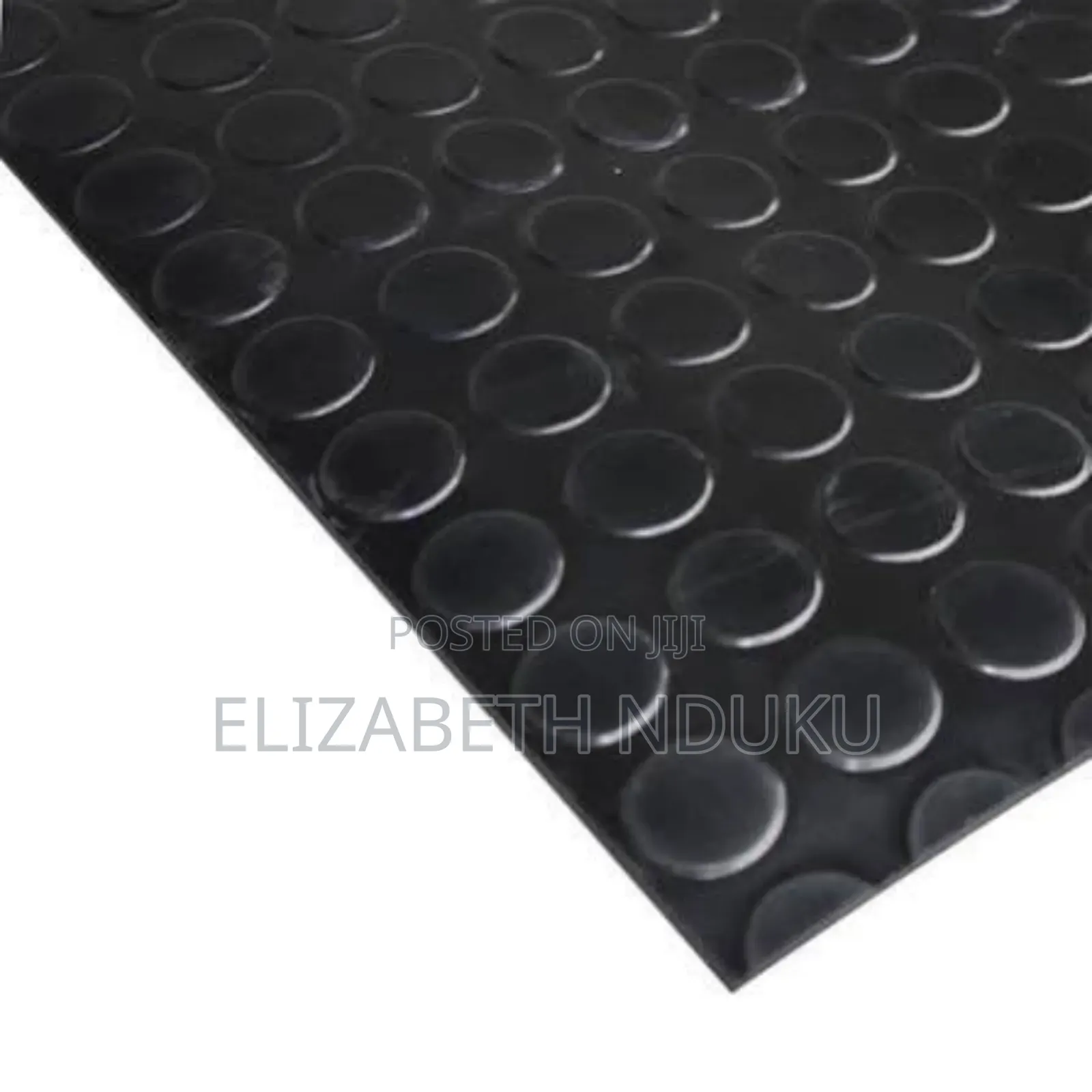 Commercial Rubber Coin Studded Mat
