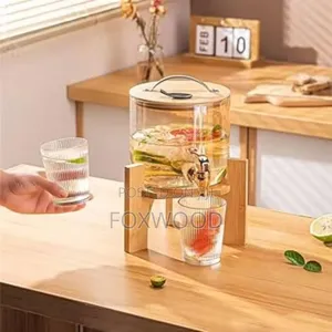 Bamboo Base and Glass Lid