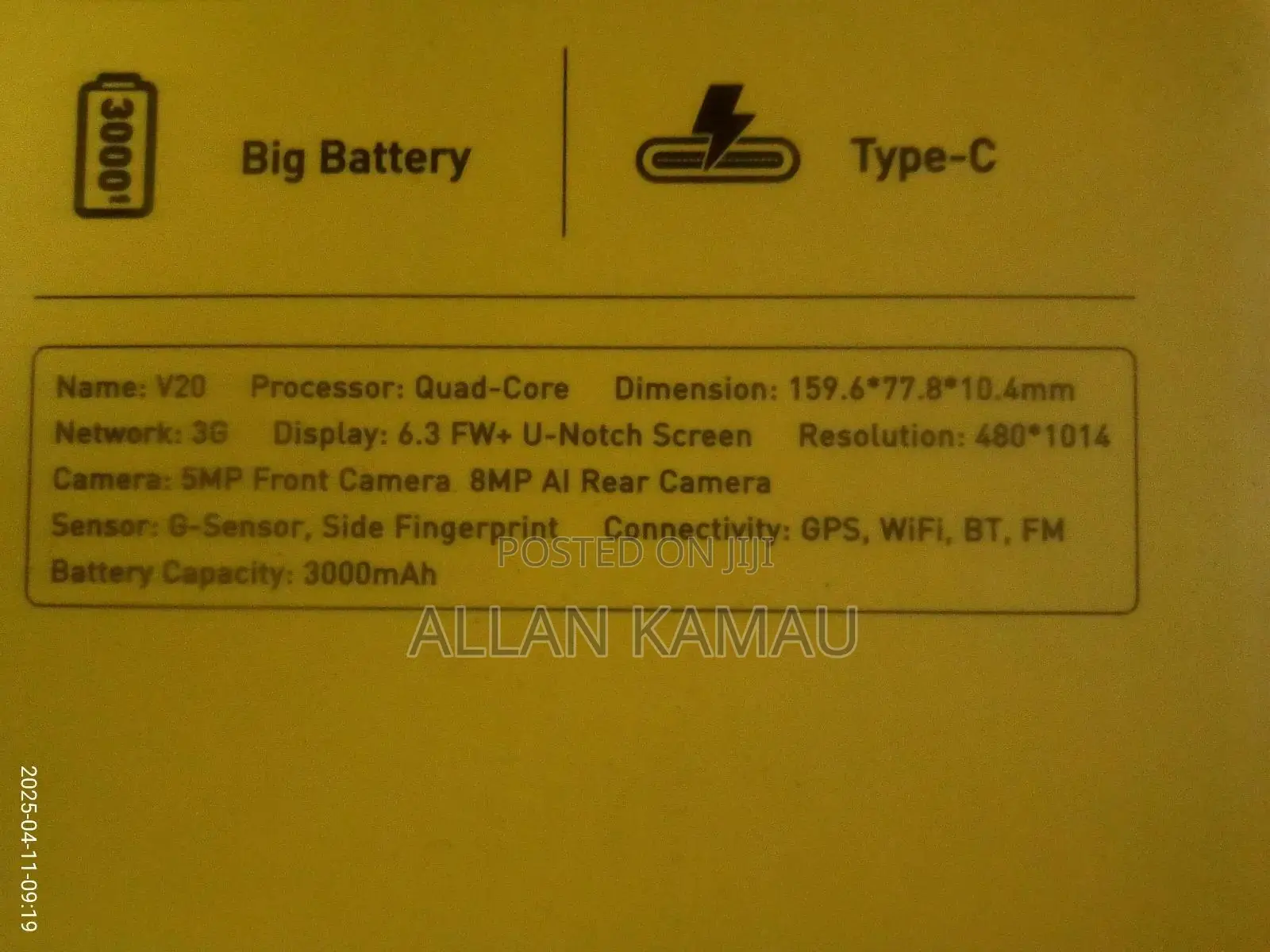 Villaon V20 32 GB Blue