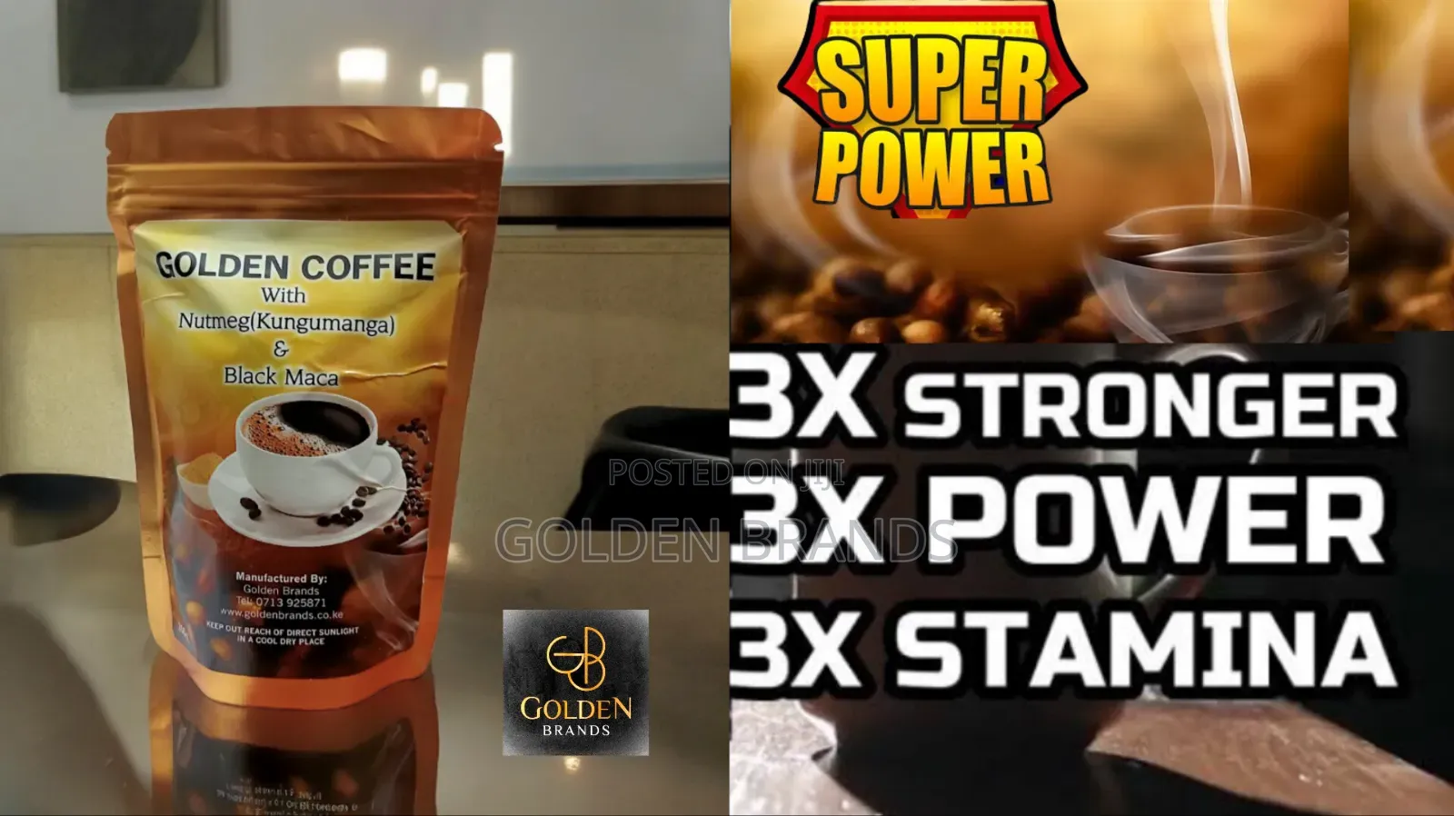 Men's Performance Booster Coffee