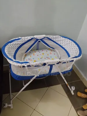 Foldable Baby Bassinet With Net and Wheels