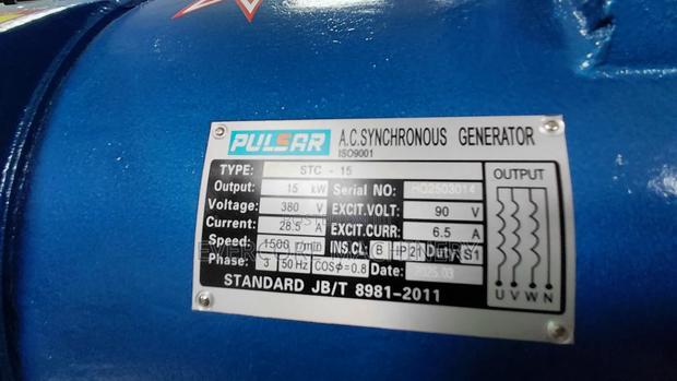Pulsar 15kw(18.75kva) Alternator Machine Three Phase. - thumbnail 3