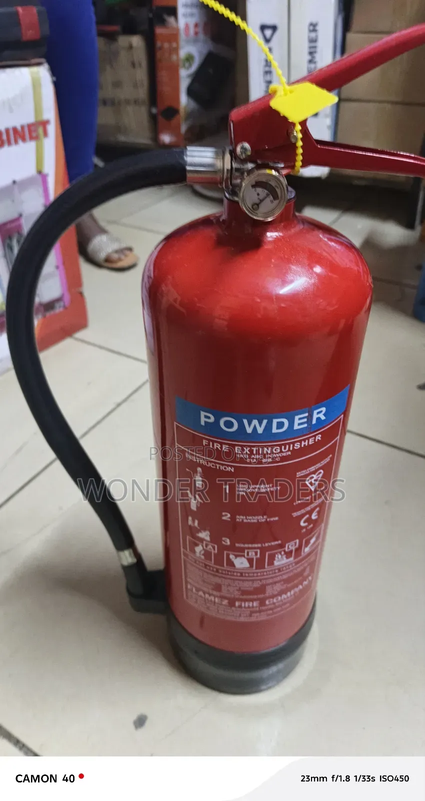 4 Kg Dry Powder Fire Extinguisher