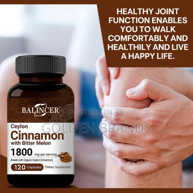 Ceylon Cinnamon, Blood Sugar Balance, Heart Weight Loss Support 120 - thumbnail 2