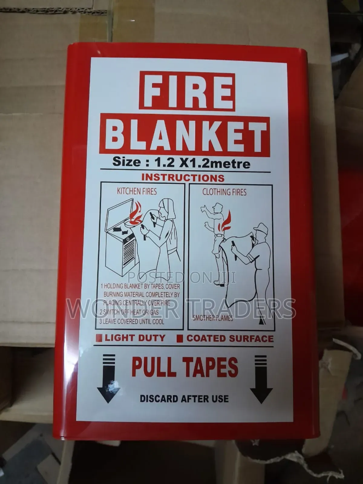 Fire Blanket 4ft By 4ft Fire Blanket