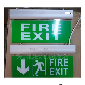 Led Fire Exit Sign Acrylic Double Face
