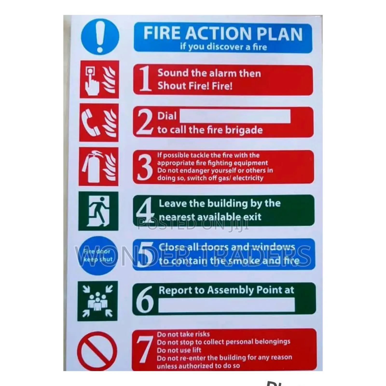 Fire Action Plan