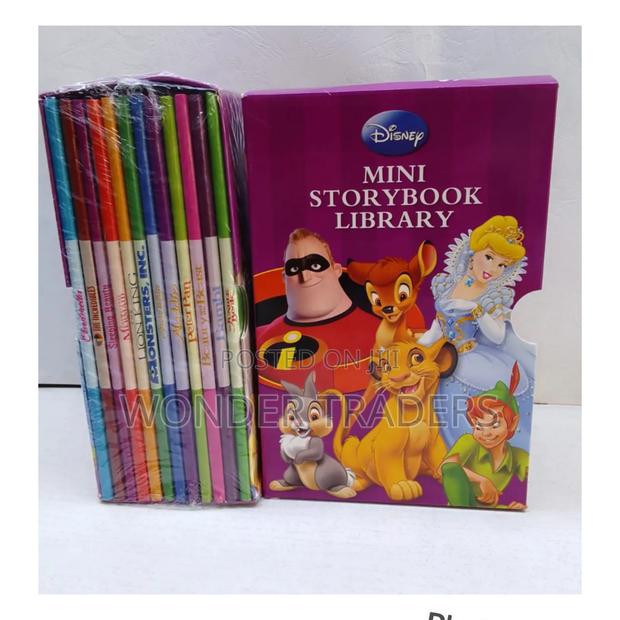 Disney Mini Storybooks
, a Set of 12 Books
. Library
