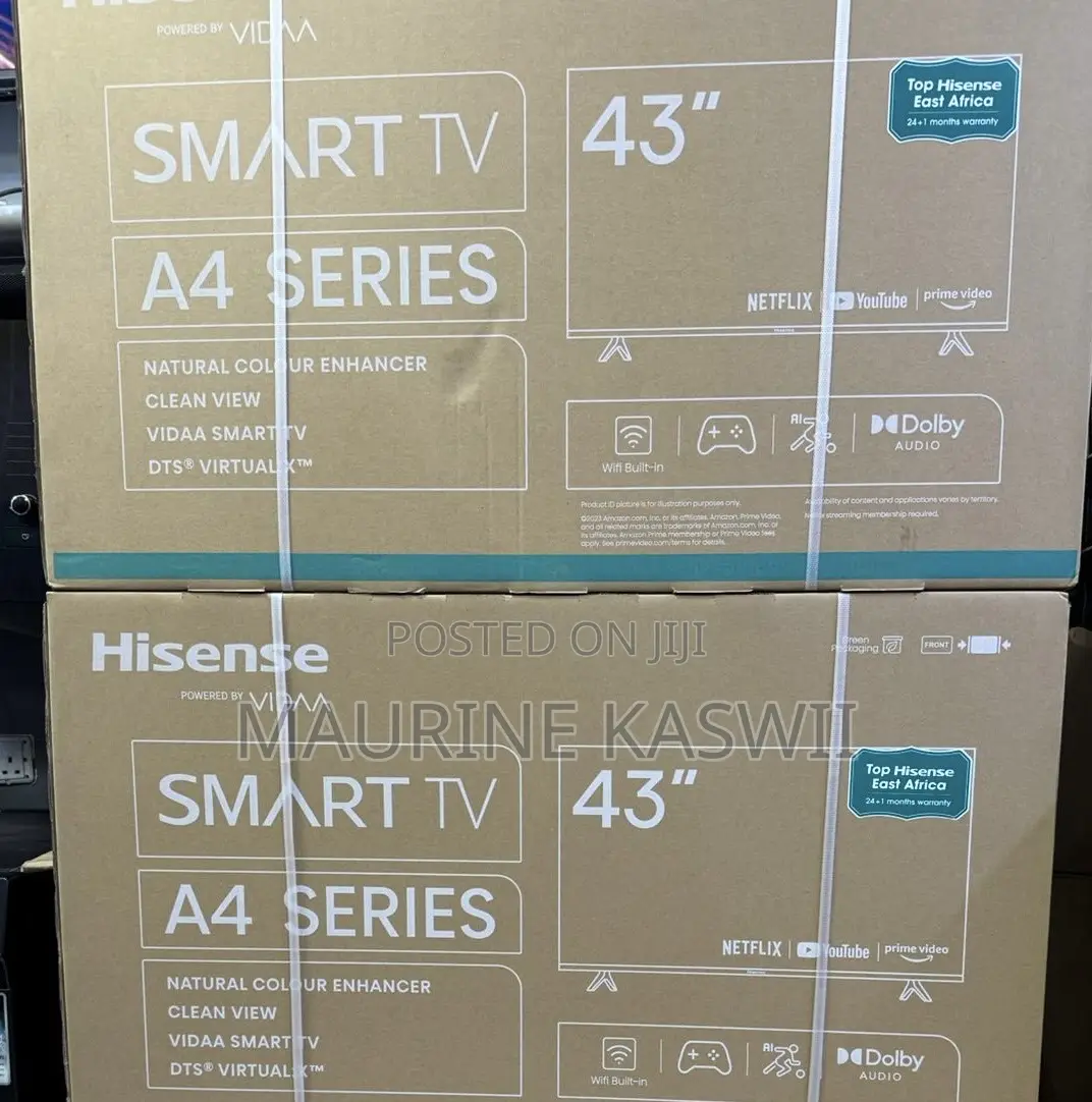 Hisense 43 “ Inch Smart Tv A4-2025