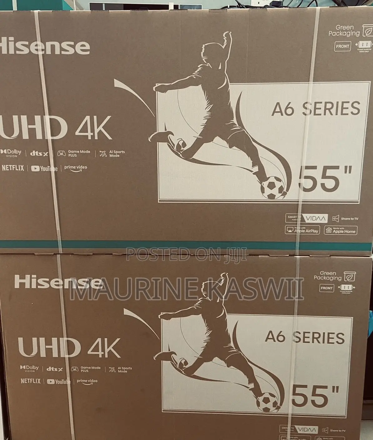 Hisense 55” Inch A6 Smart Tv -2025 (55a6