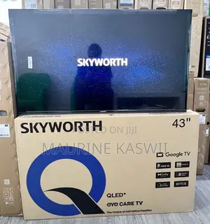 Skyworth 43q5600h , 43" Qled Google Tv 2025 - Black (1yr Wrty)