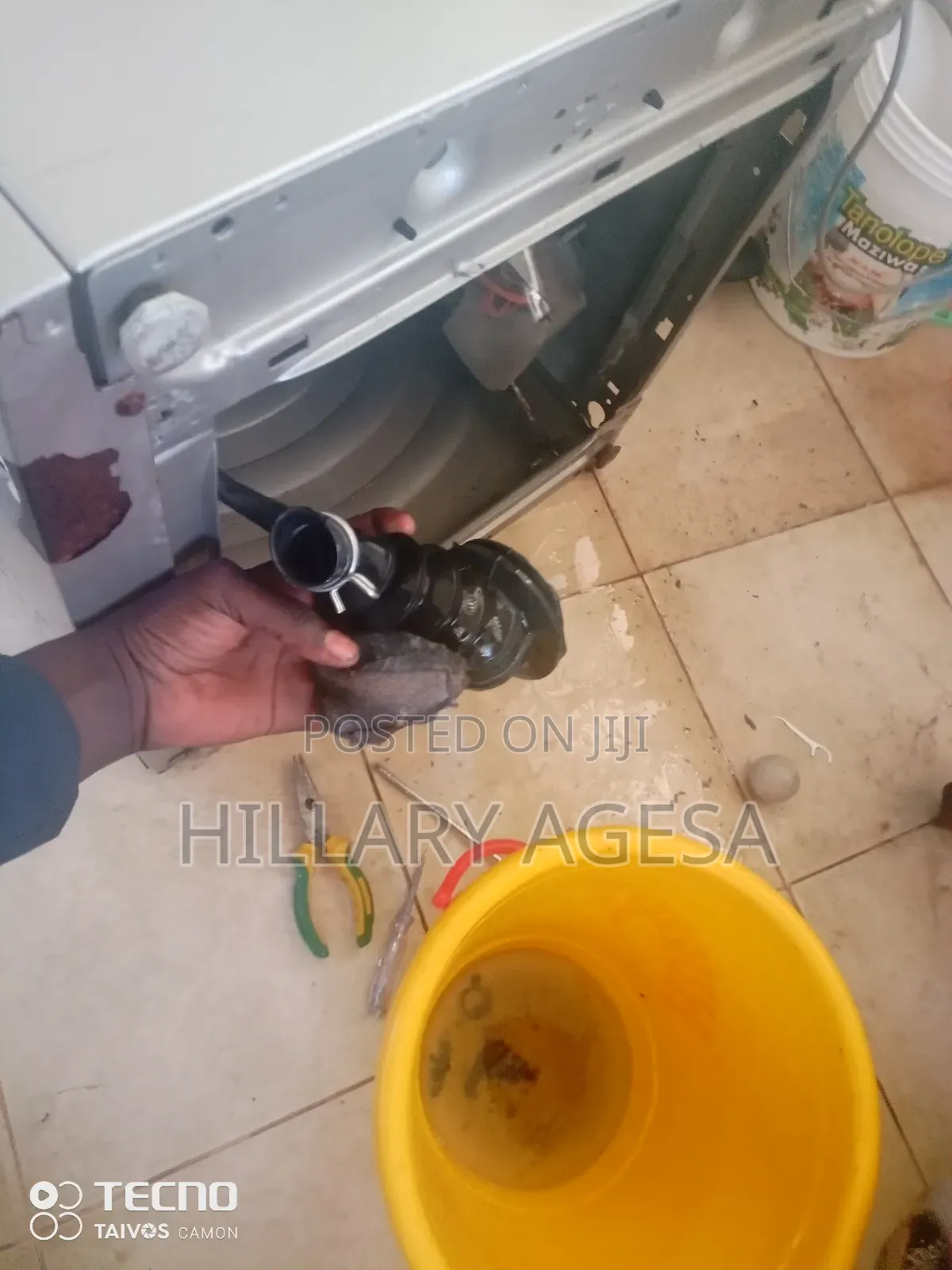 Bosch Front Load Washing Machine Not Draining Repair Services