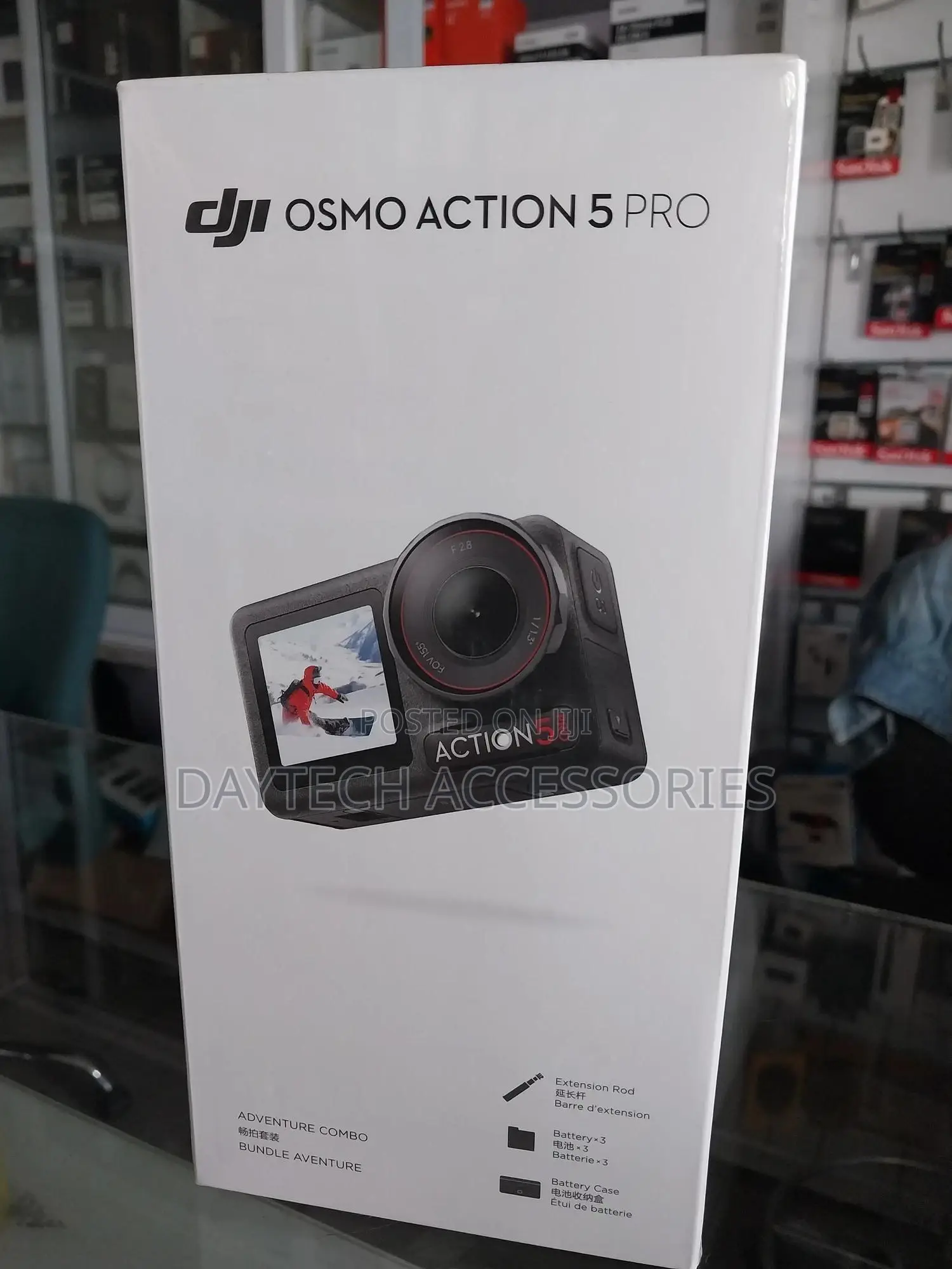 Dji Osmo Action 5 Pro Adventure Combo – Black