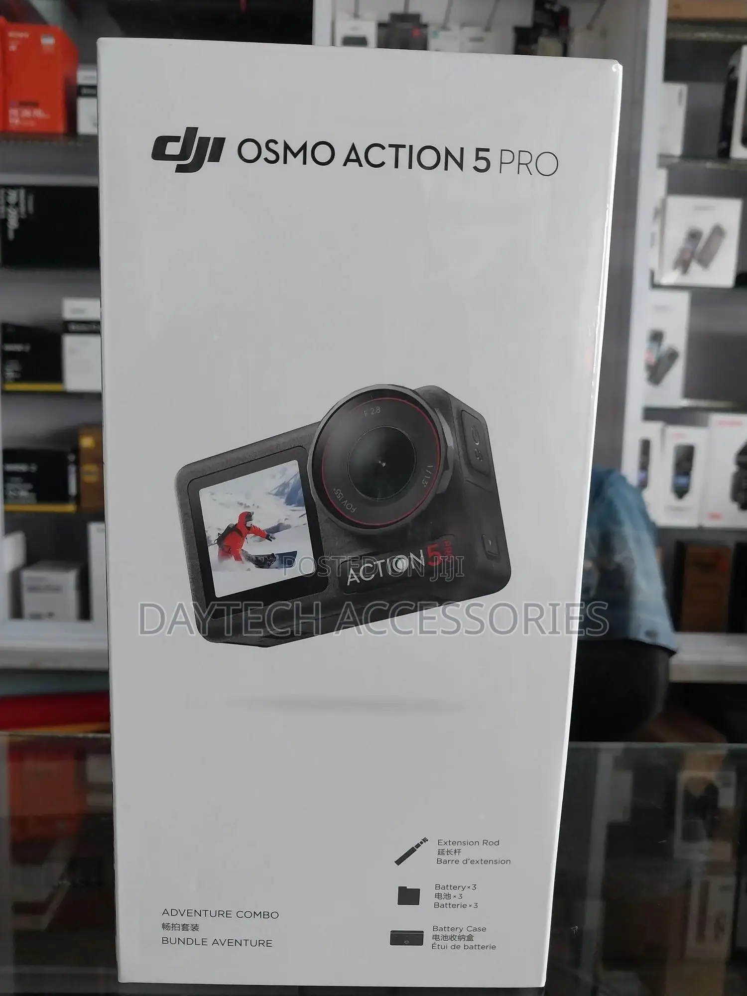 Dji Osmo Action 5 Pro Adventure Combo – Black