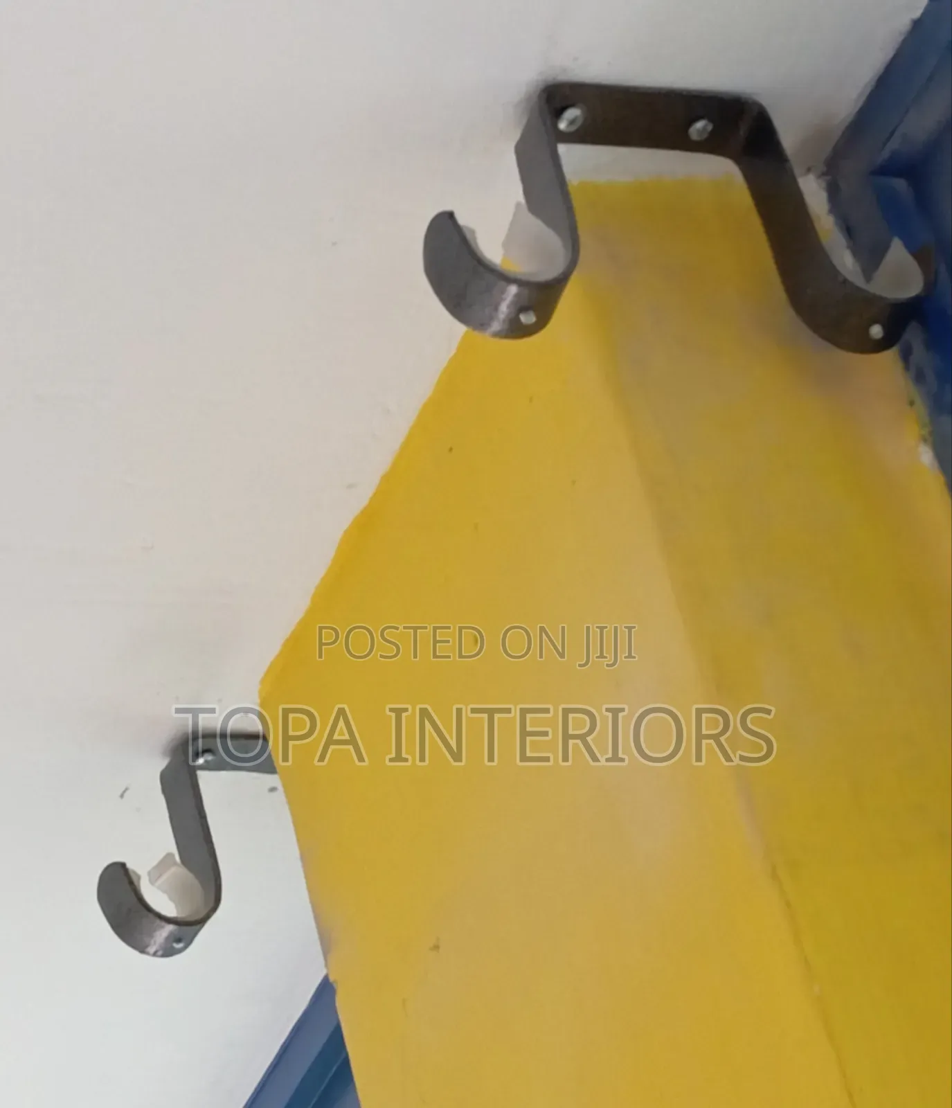 Ceiling Fix Brackets for Curtain Rod Mounting