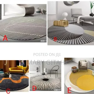 Modern Minimalist Round Rugs