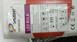 A Pack of 5 Intelligent Emergency Bulbs 7 Watts