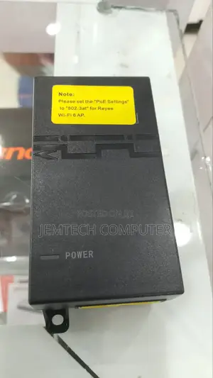 Rg-Poe-At30, 1-Port Poe Injector (1000base-T, 52 V, 31.2 W)