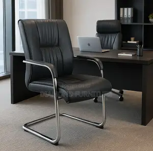 Executive Conference Visitor Leather Office Chair