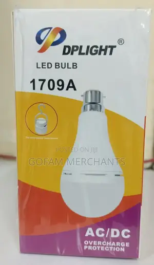A Pack of 5 Intelligent Emergency Bulbs 9 Watts