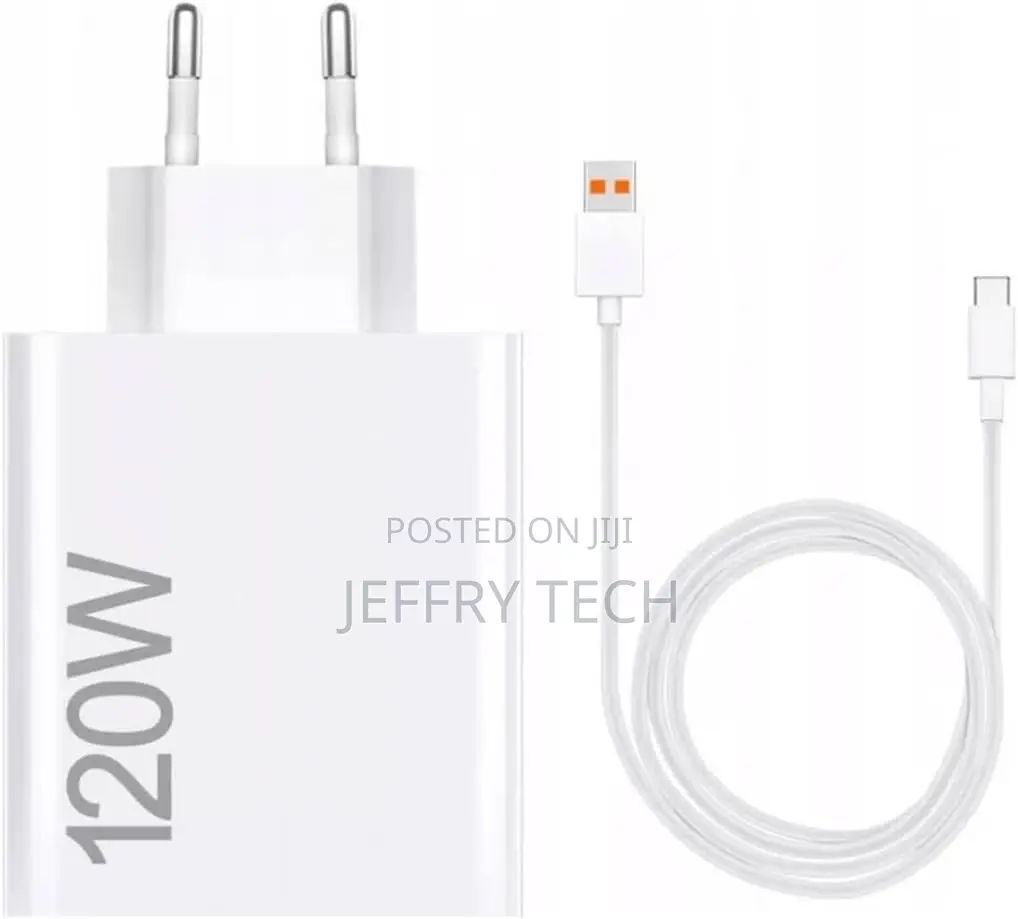 Xiaomi 120w Hypercharge Combo (Type-A) - 120w Charger, Usb Port, Usb-C