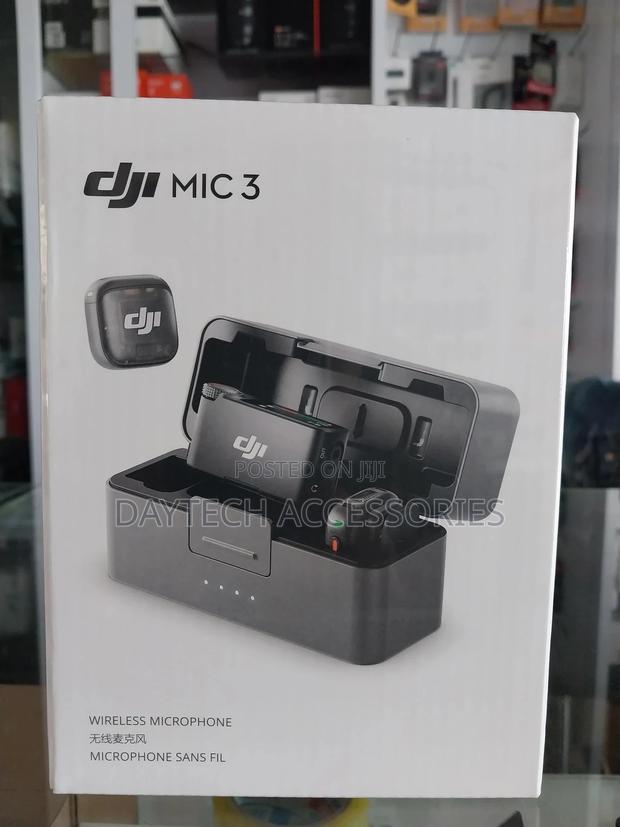 Dji Mic 3 Wireless Microphone for Phones and Cameras