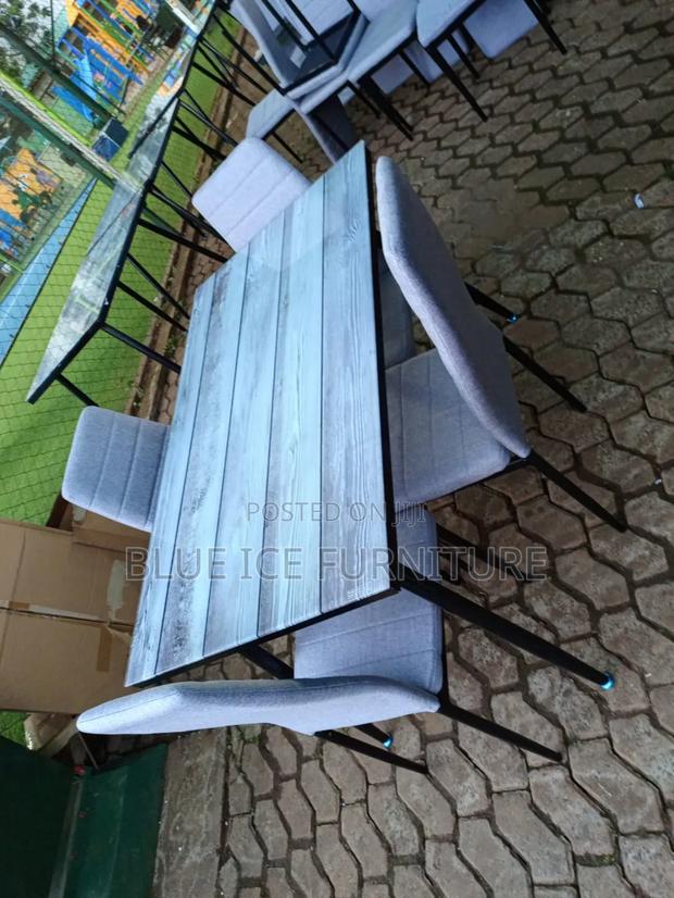 Grey Dining Table - main view