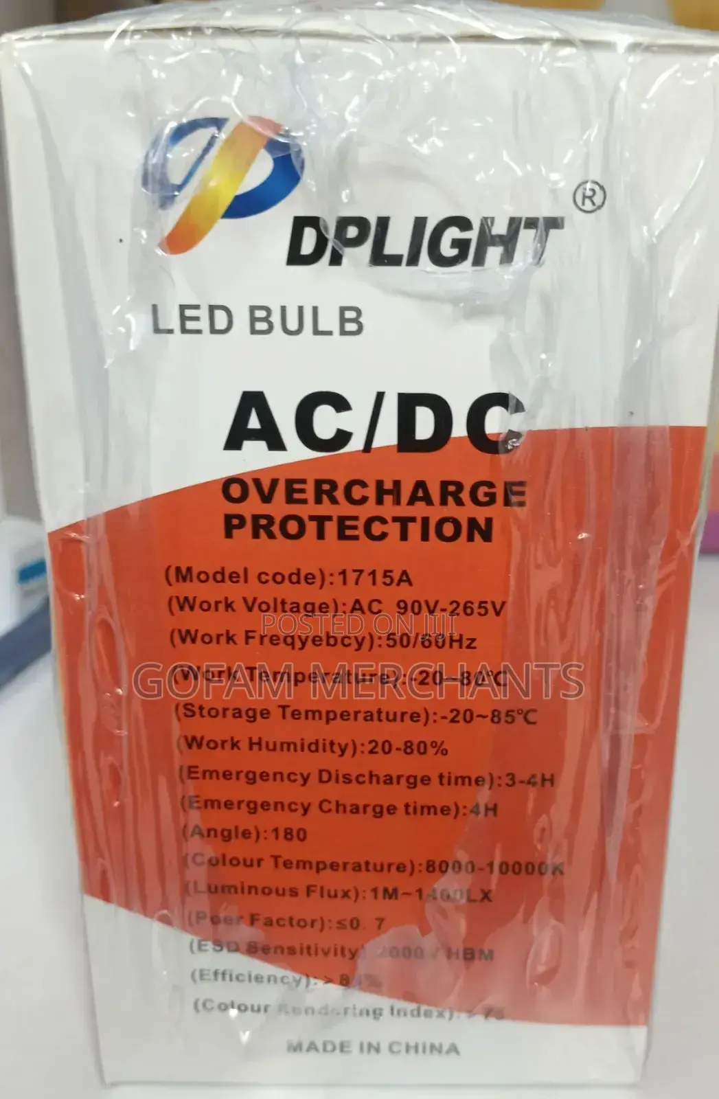 A Pack of 5 Flicker Free 15w Intelligent Emergency Bulbs