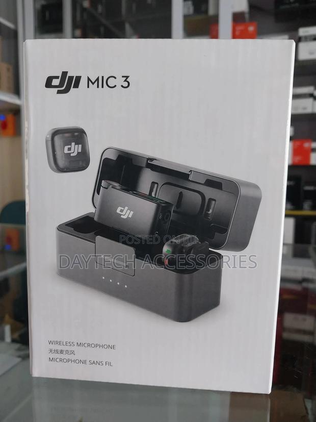 Dji Mic 3 (2 Tx + 1 Rx + Charging Case) Mic for iPhone/Camera/Android - thumbnail 3