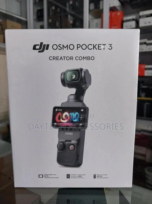 Dji Osmo Pocket 3 Creator Combo Camera - Black - thumbnail 2