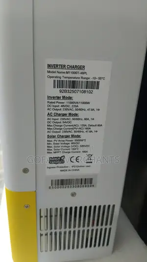11kva Hybrid Solar Inverter (Yachu)