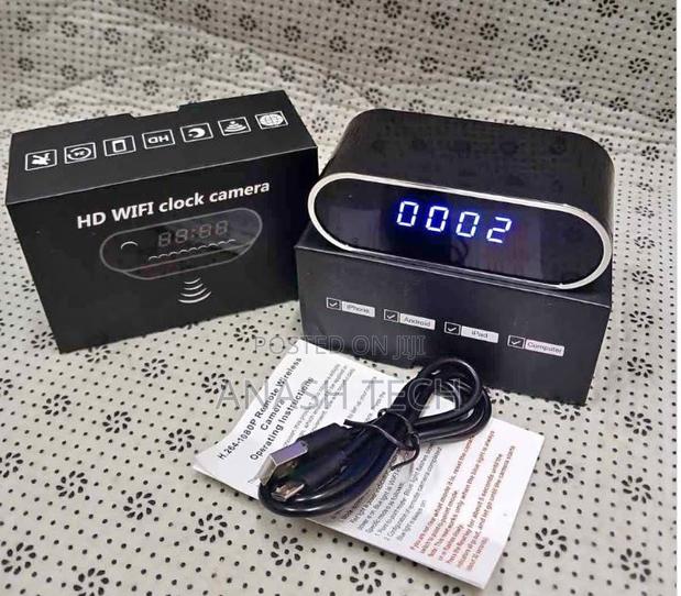 Hd Clock Installed Hidden Camera