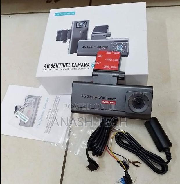 4g Dual Lens Car Camera Dashboard Duo Camera and Mem Slot