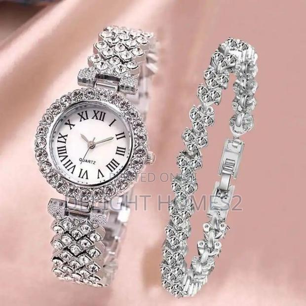 Classy Ladies Watch+ Bracelet Set_jes