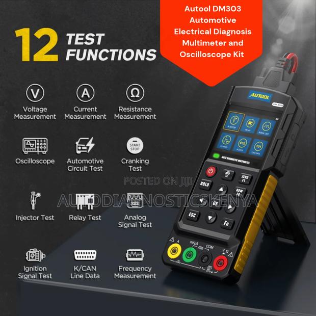 Autool Automotive Electrical Diagnosis Multimeter and Oscilloscope Kit - main view