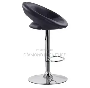 Modern Crescent Adjustable Swivel Office Bar Stool