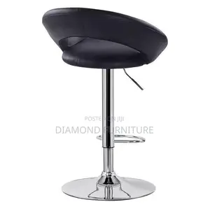 Modern Crescent Adjustable Swivel Office Bar Stool