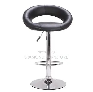Modern Crescent Adjustable Swivel Office Bar Stool