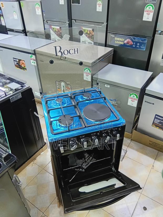 Roch 50×55 3 Gas + 1 Electric Plate Cooker