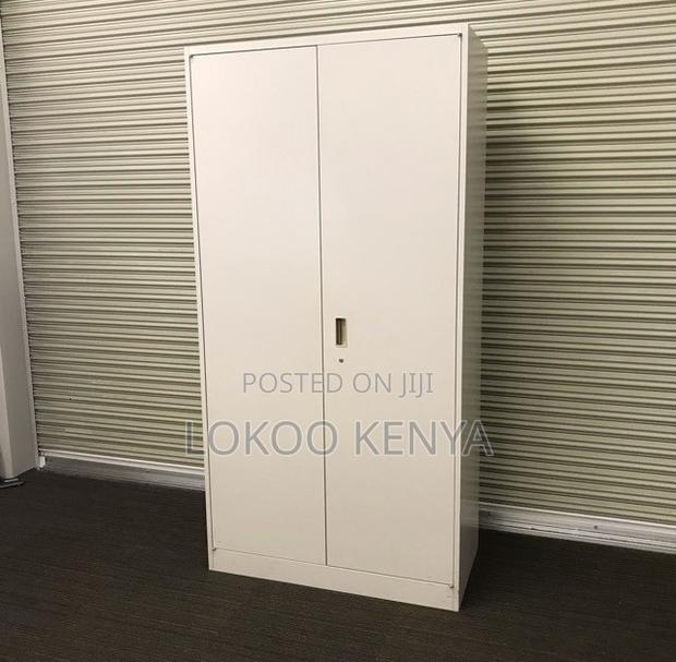 Office Cabinet : Metallic Office Cabinet With Dual Doors