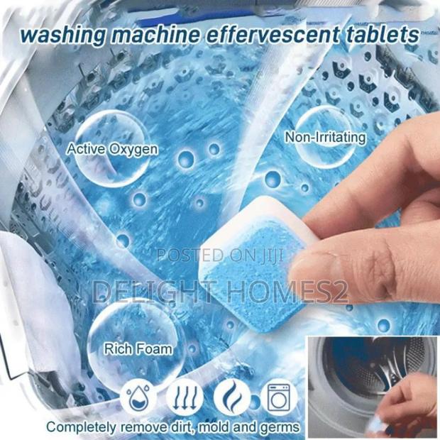 Drum Washing Machine Antibacterial Cleaning Tablets_de - main view