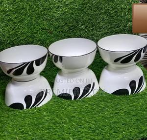 *6pcs White Black Bowls - thumbnail 2