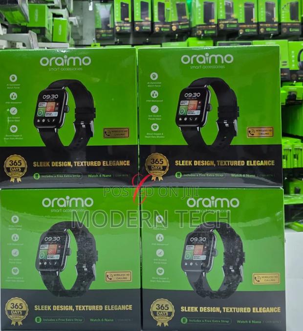 Oraimo Watch 6 Nano 1.52" TFT Smart Watch