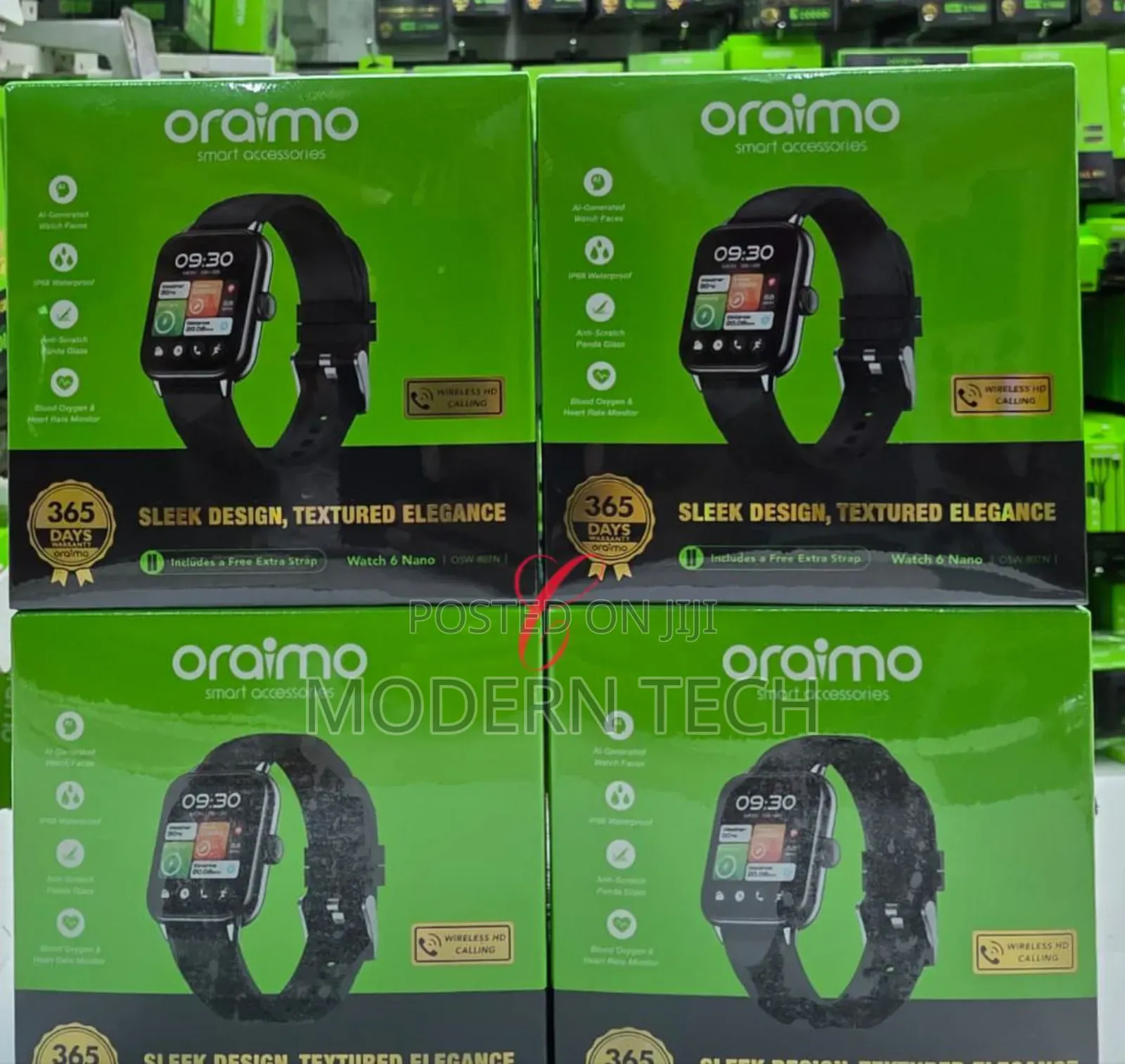 Oraimo Watch 6 Nano Full Touch Smart Watch