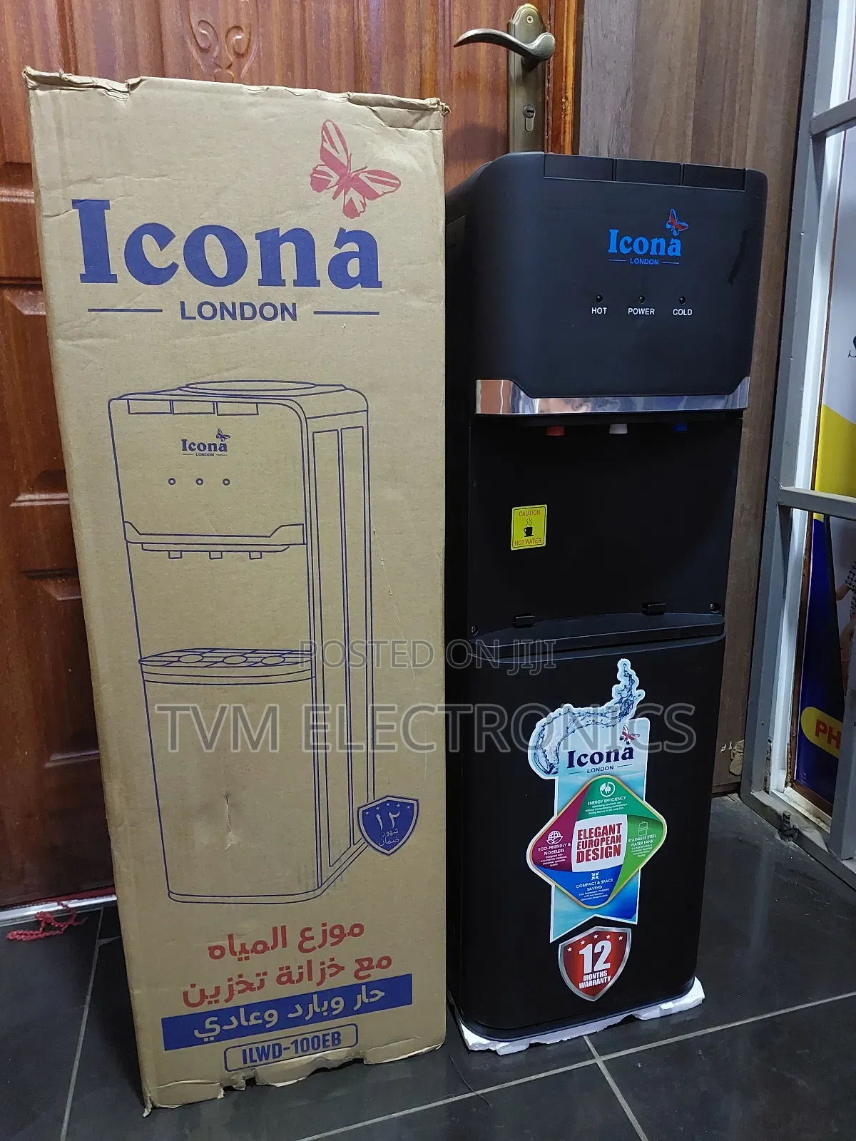 Icona Hot, Cold and Normal Water Dispenser With Warranty